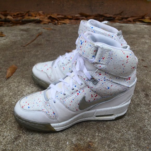 Nike Shoes - Nike Air Revolution Sky Hi FW QS White/Metallic